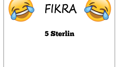 5 Sterlin Fıkrası