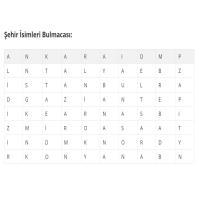 Çocuklar için Şehirler Bulmaca & Bilmece Oyunu