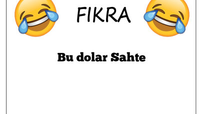 Bu dolar Sahte Fıkrası