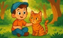 Çizgili Kedi Masalı