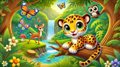 Uykucu Leopar Masalı